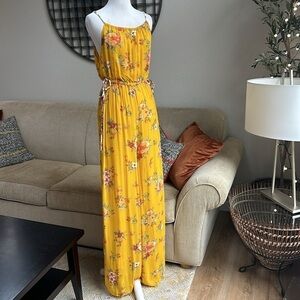 Free people boho ‘Georgia’ floral jumpsuit SZ S-M